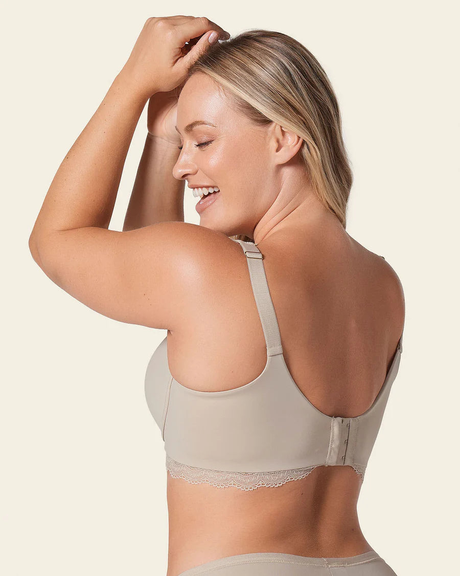 Bra that conceals uneven sides