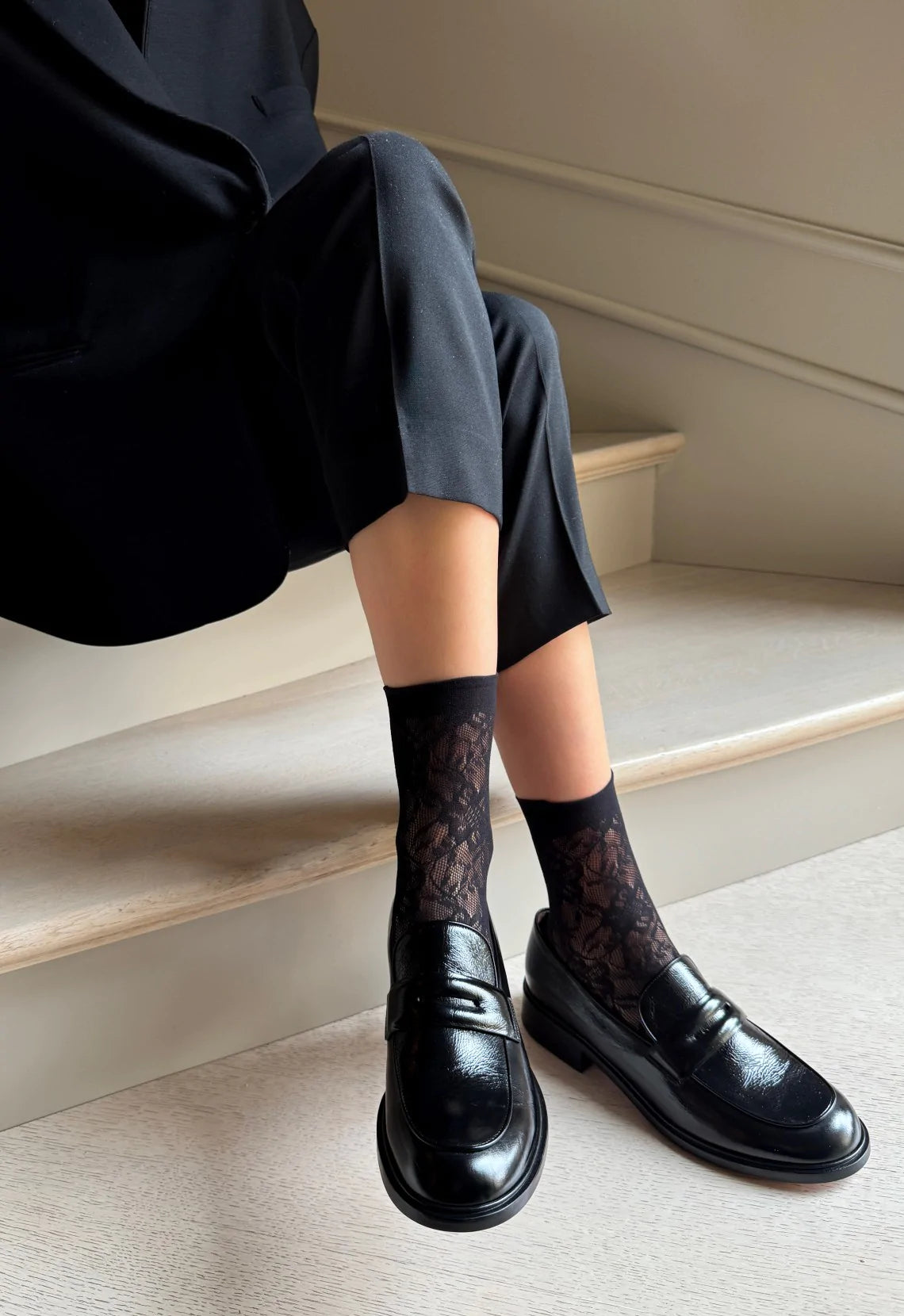 Opaque, thick tights