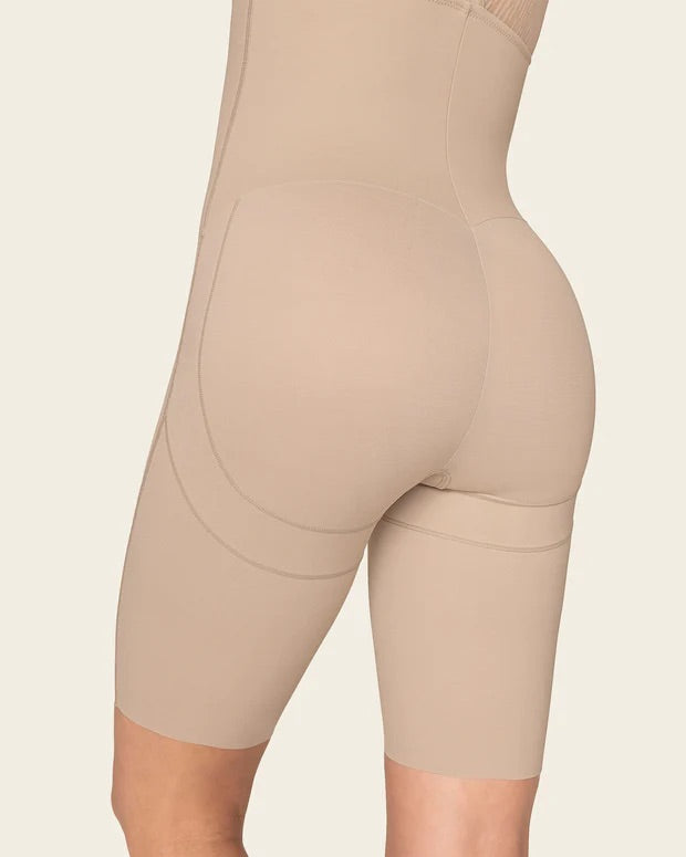 Stiprios kompresijos vientisas triko