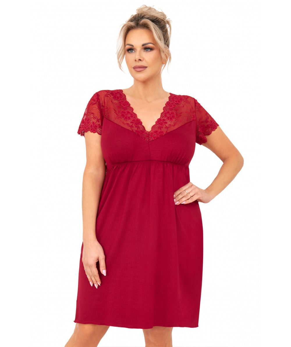 Viskozės naktinukai su (+dydis)/ 3XL-5XL