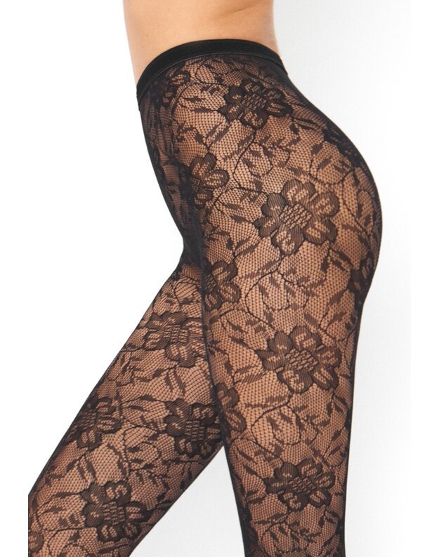 Tinklinės raštuotos pėdkelnės