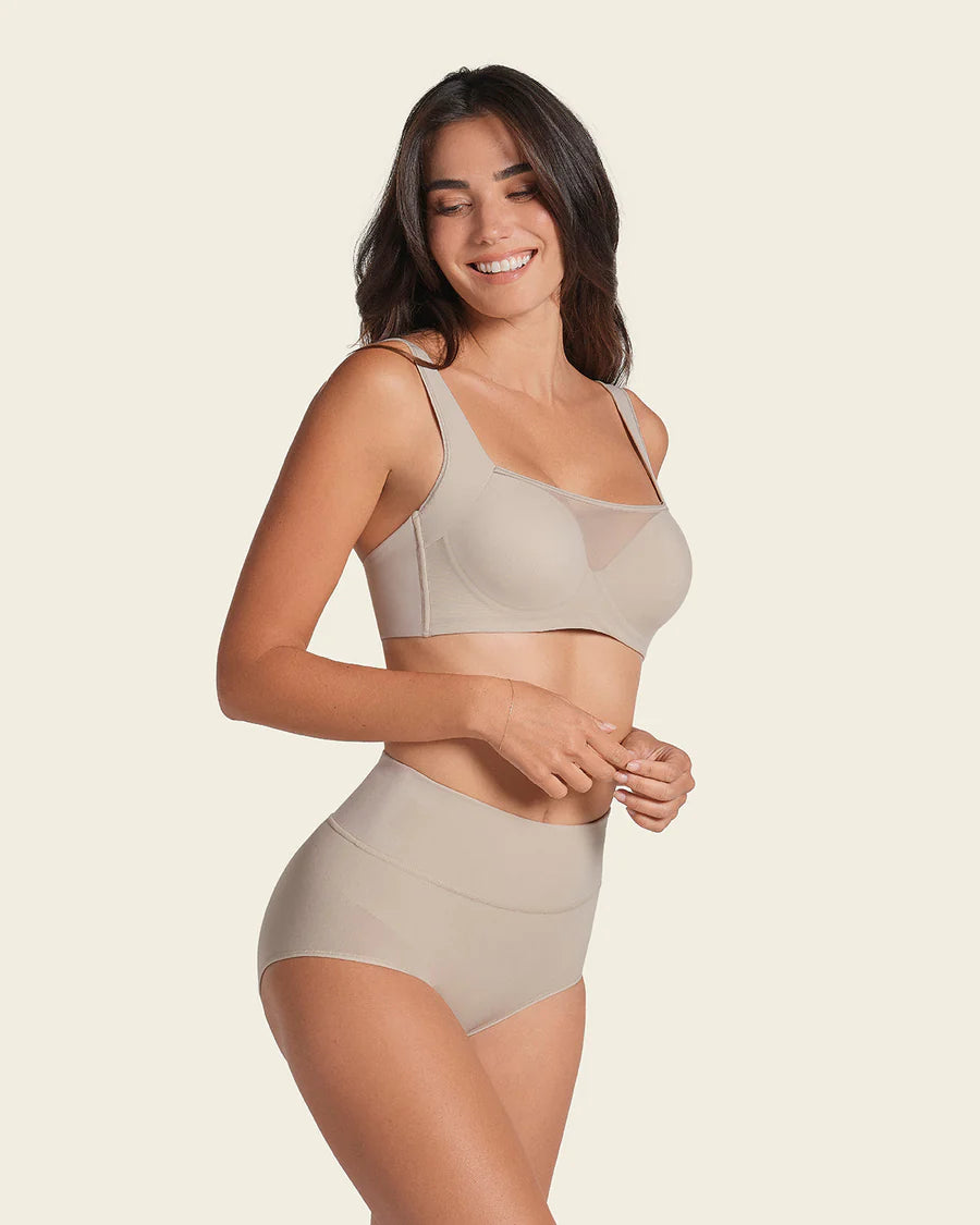 Bra that conceals uneven sides
