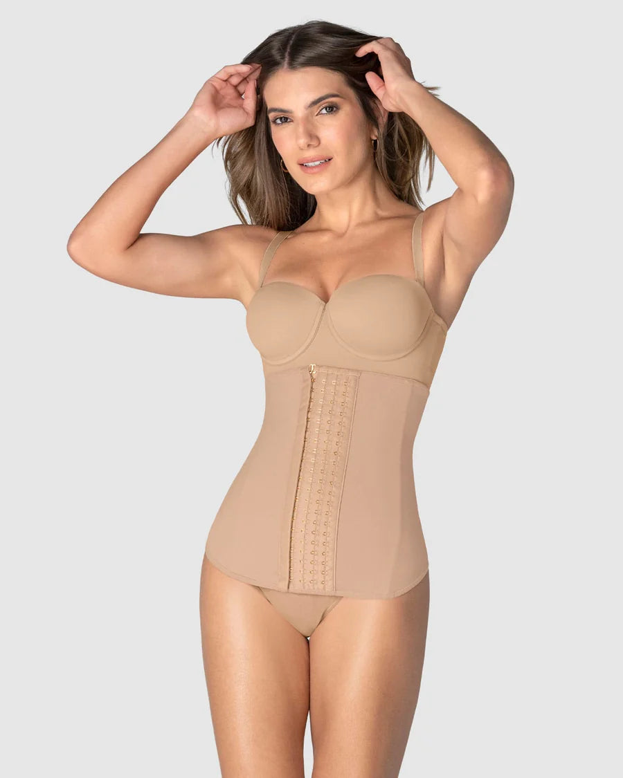 Waist-shaping thong panties-corset