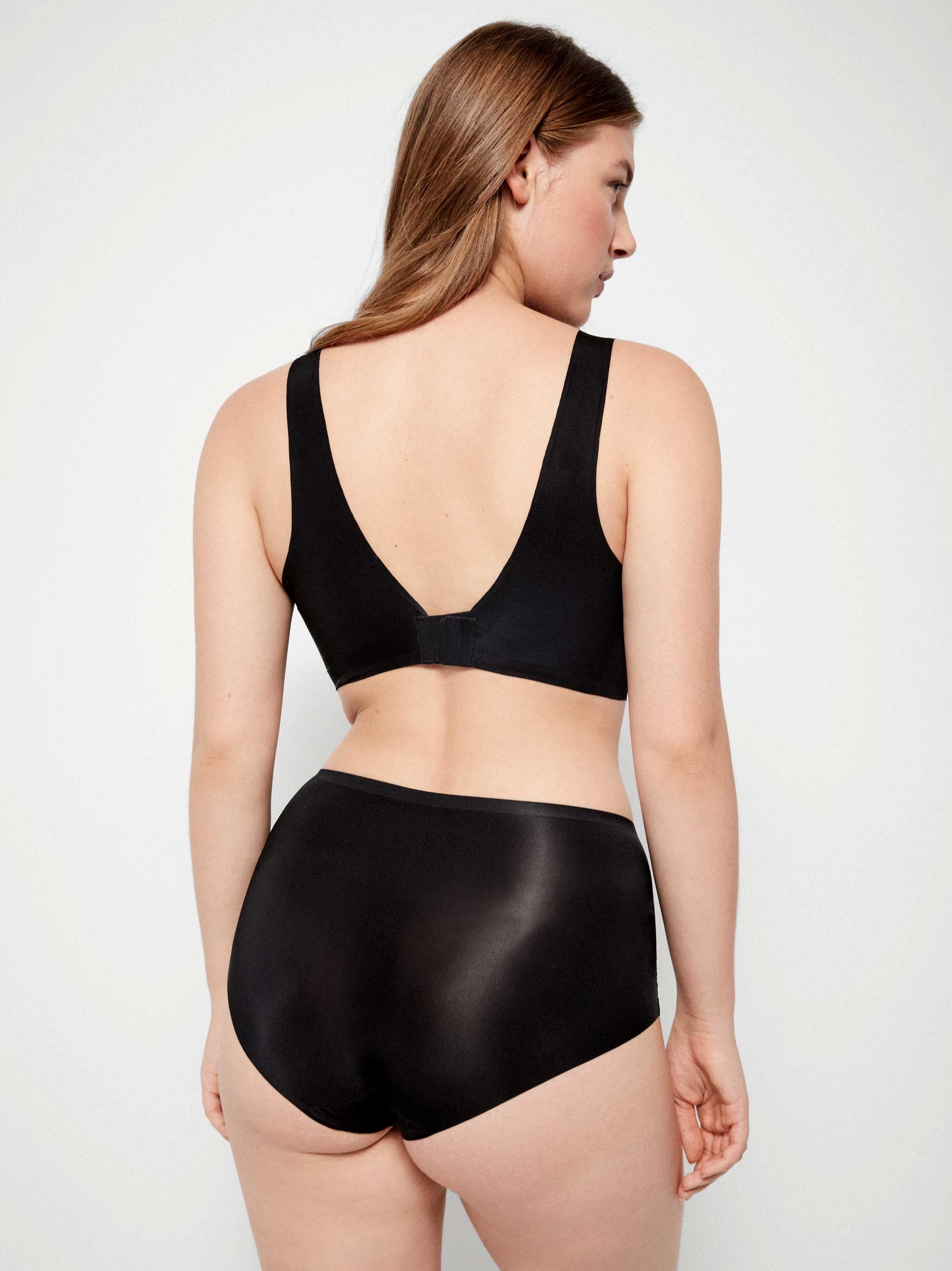 Laser cut midi panties without contouring