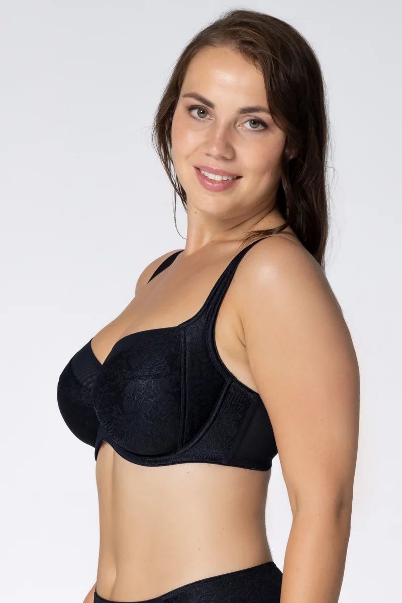 Liemenėlė su šonine dalimi (D/D/E/F)