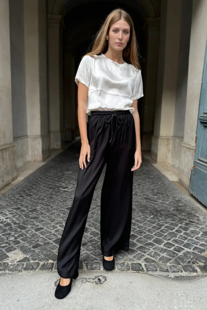 Viscose trousers